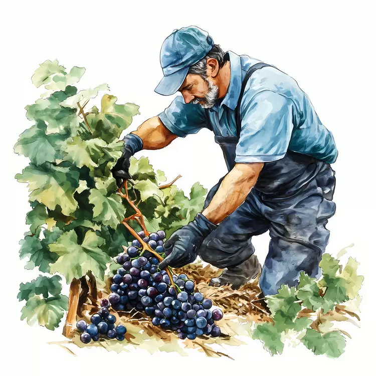 Harvesting Grapes