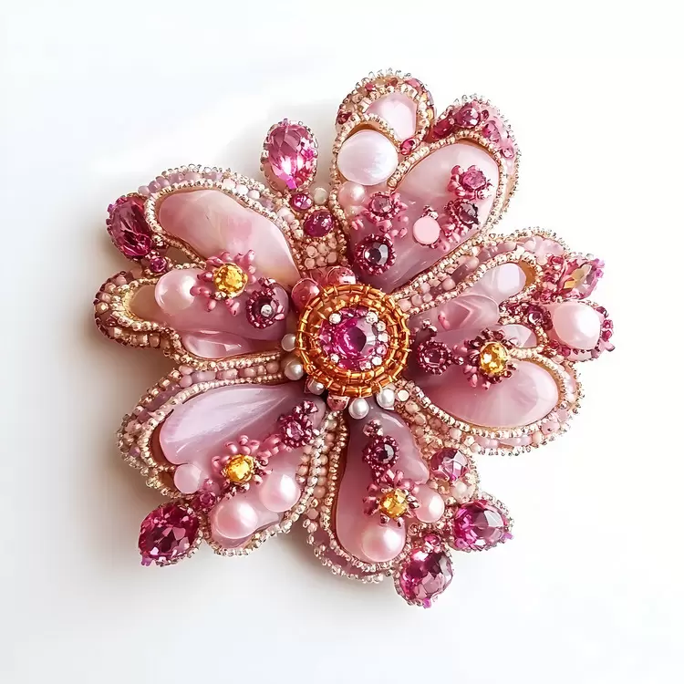 brooch gem stone