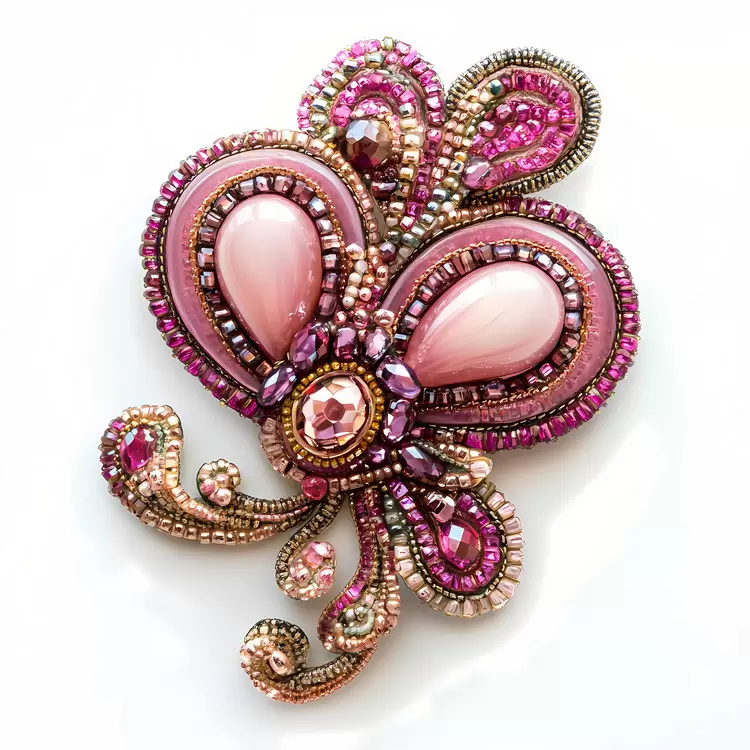 brooch gem stone