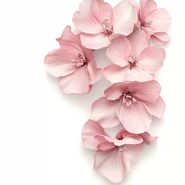 pink flower corner