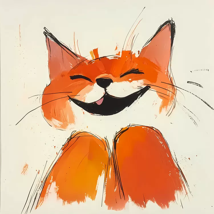 happy cat