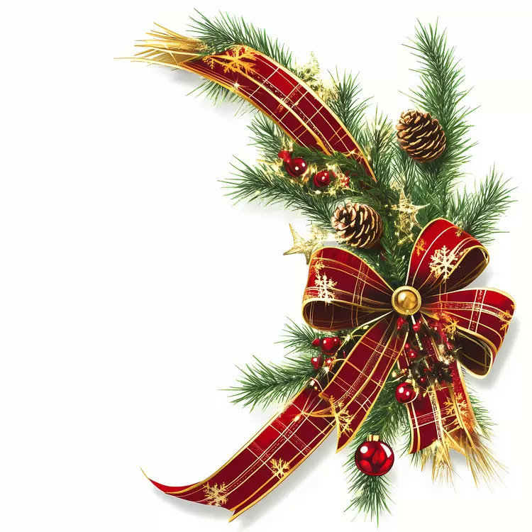 christmas ribbon