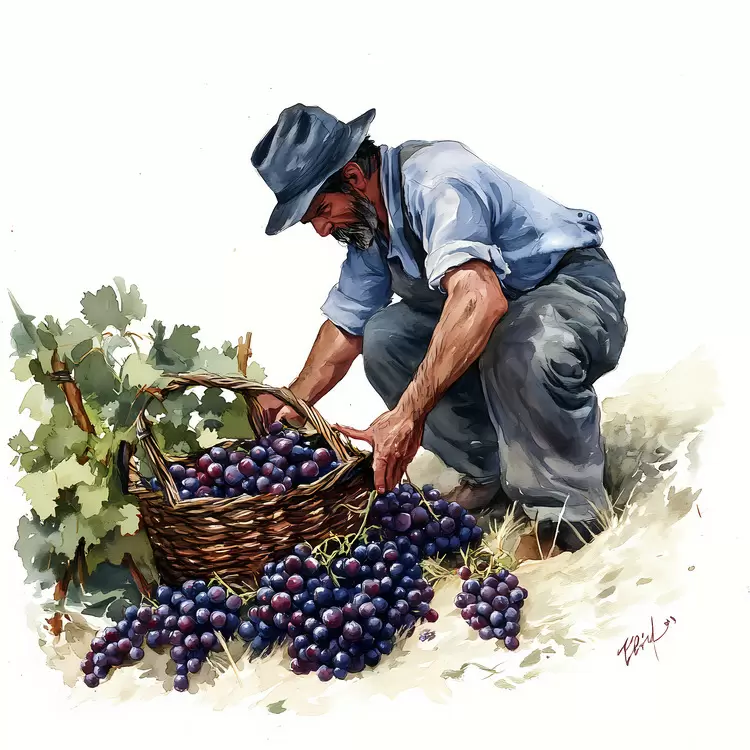 Harvesting Grapes