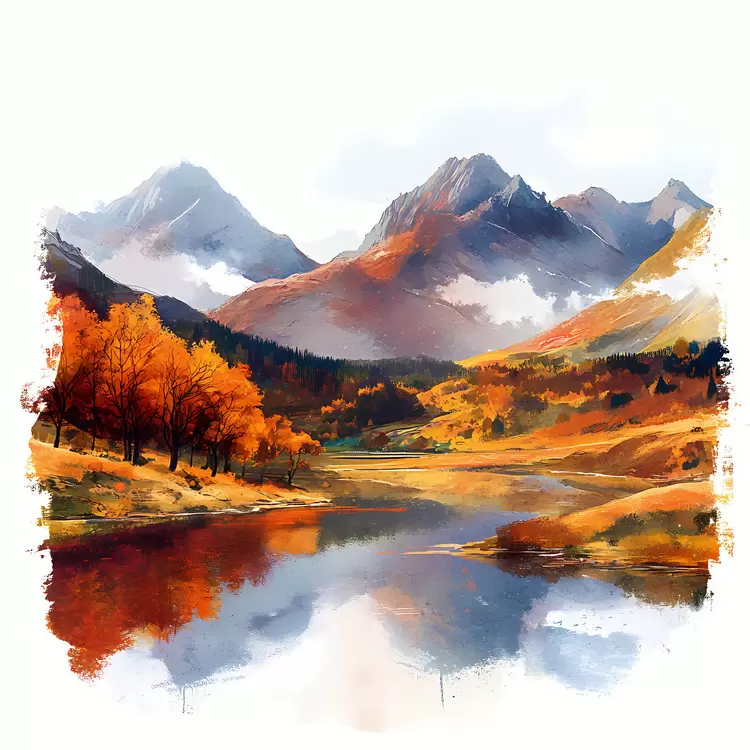 Scottish Highlands in Fall