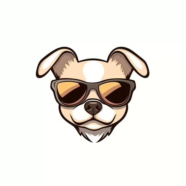 sunglasses dog