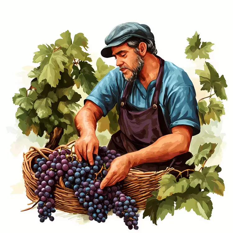 Harvesting Grapes