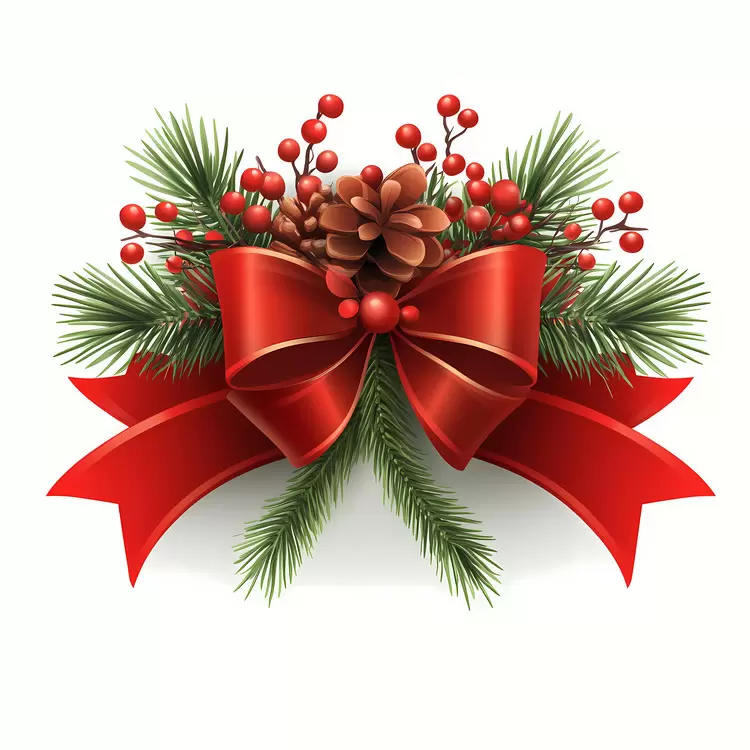 christmas ribbon