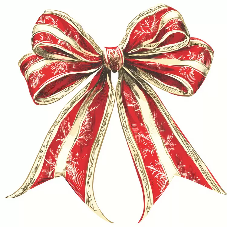 christmas ribbon
