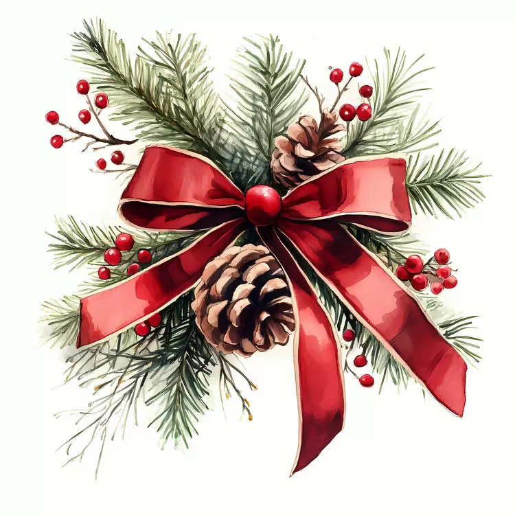 christmas ribbon