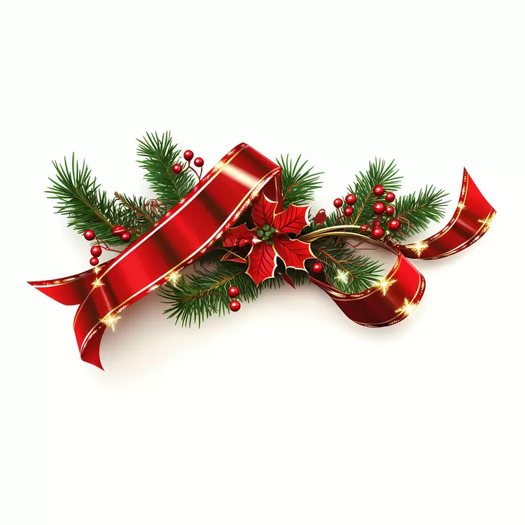 christmas ribbon