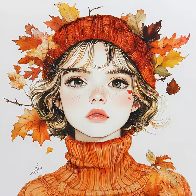 autumn girl