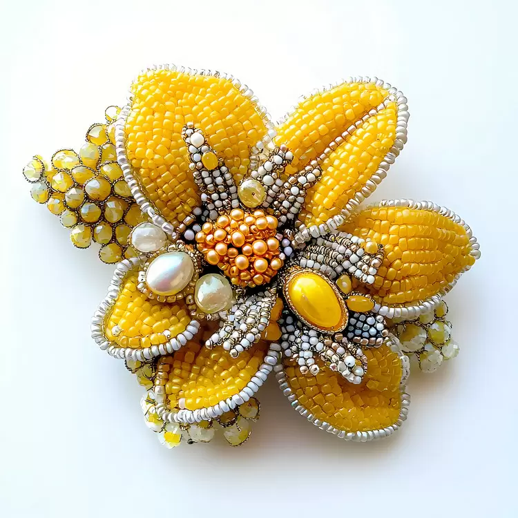 brooch gem stone
