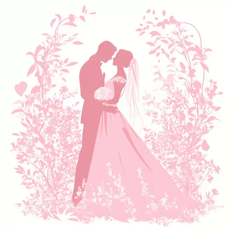 Wedding silhouette