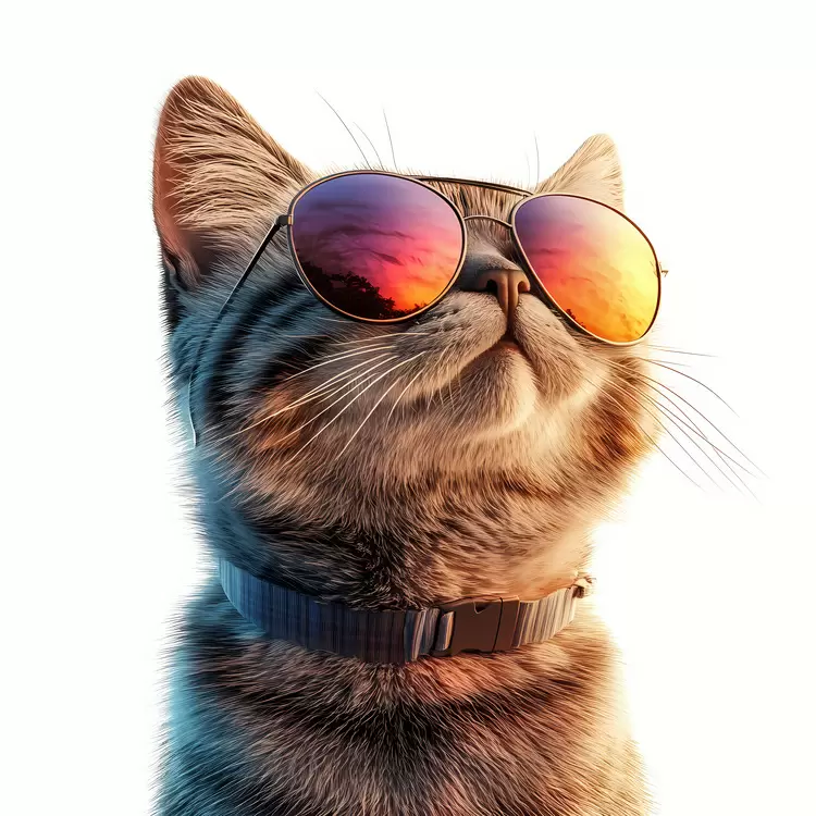 sunglasses cat