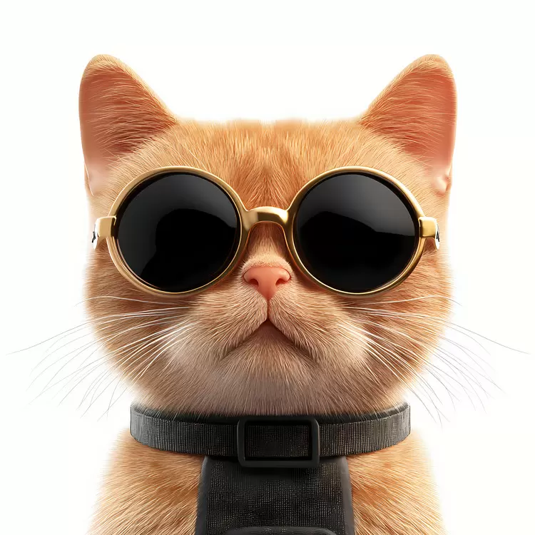 sunglasses cat