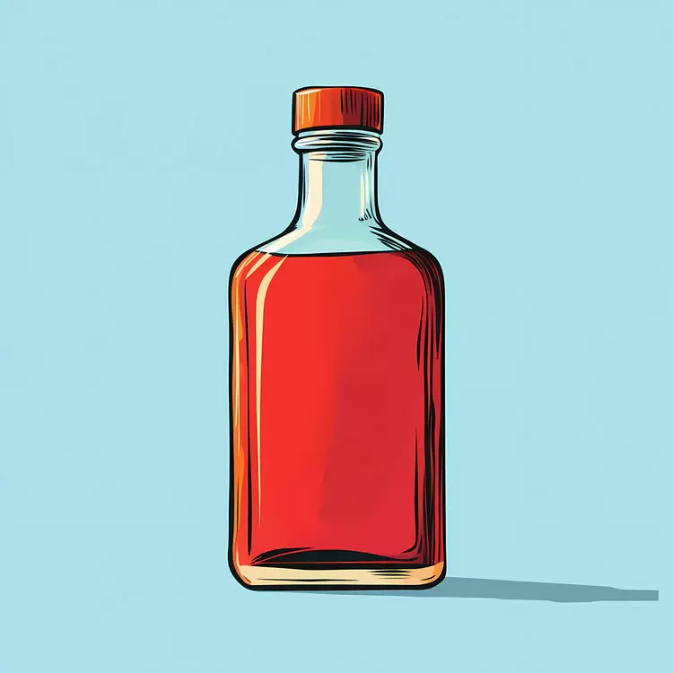 red bottle