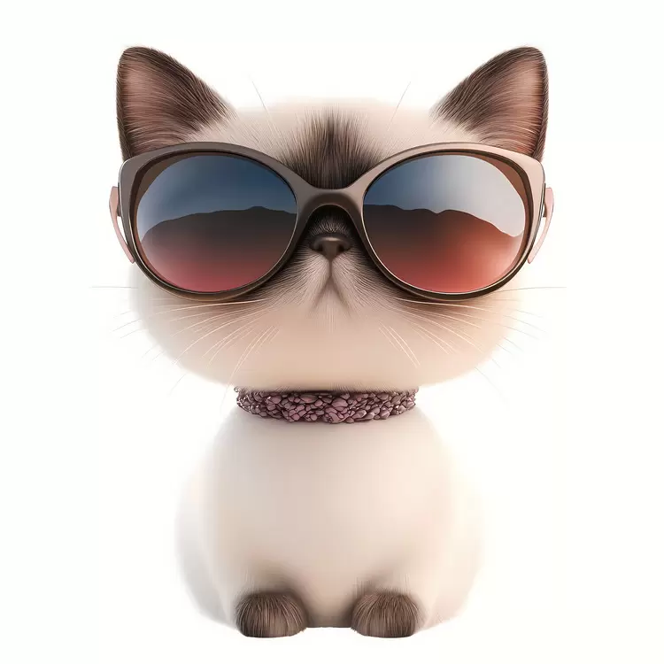 sunglasses cat