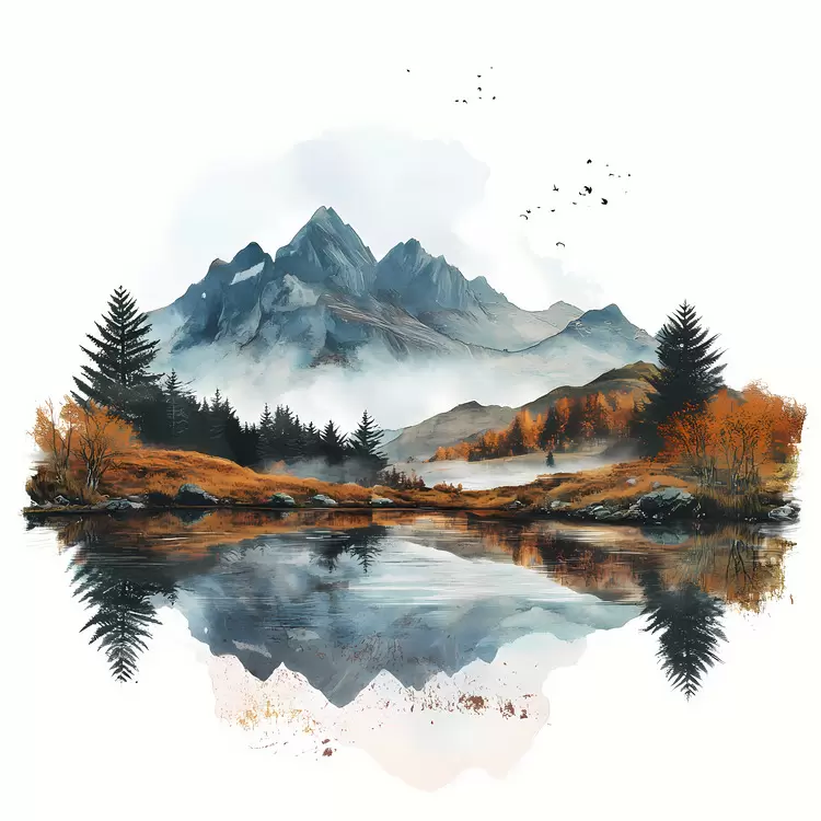 Scottish Highlands in Fall