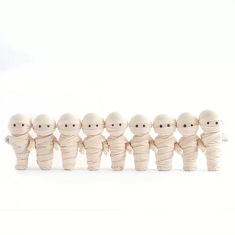Halloween mummy Halloween Border