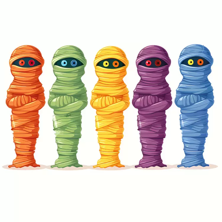 Halloween mummy Halloween Border