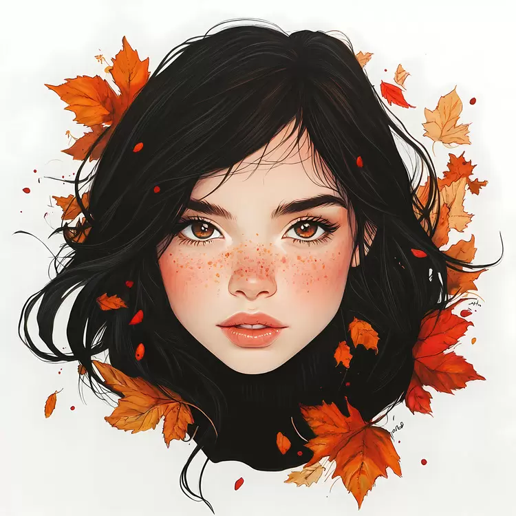 autumn girl