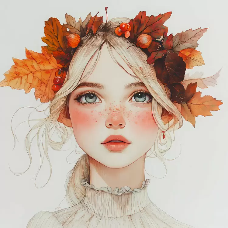 autumn girl