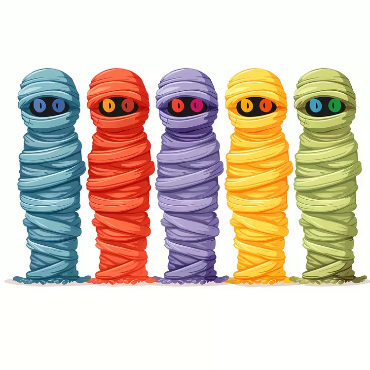 Halloween mummy Halloween Border