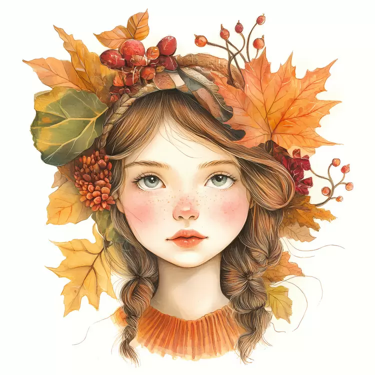 autumn girl