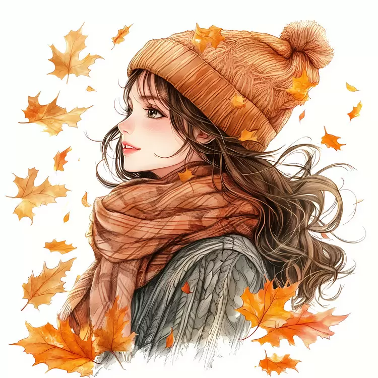 autumn girl