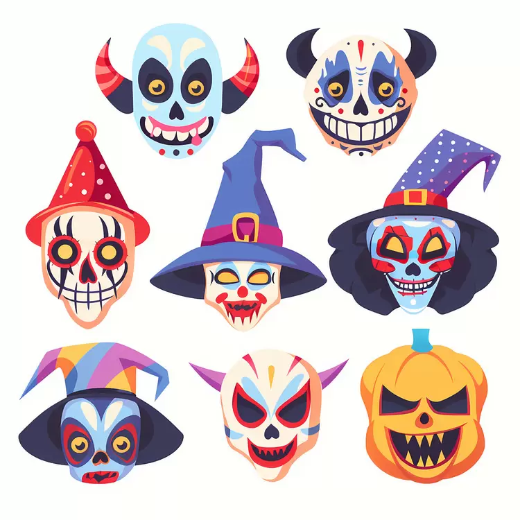 Halloween characters