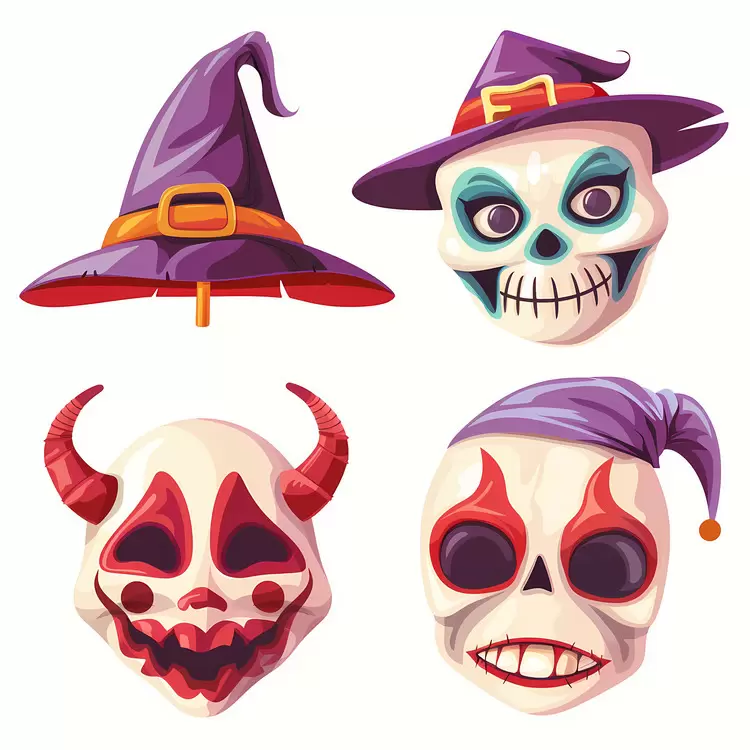 Halloween characters