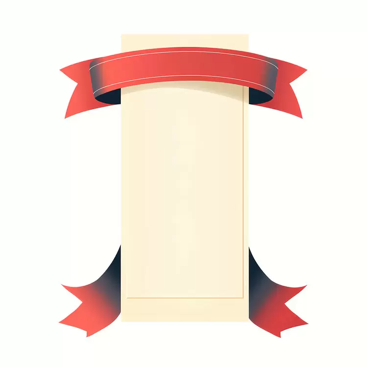 certificate ribbon