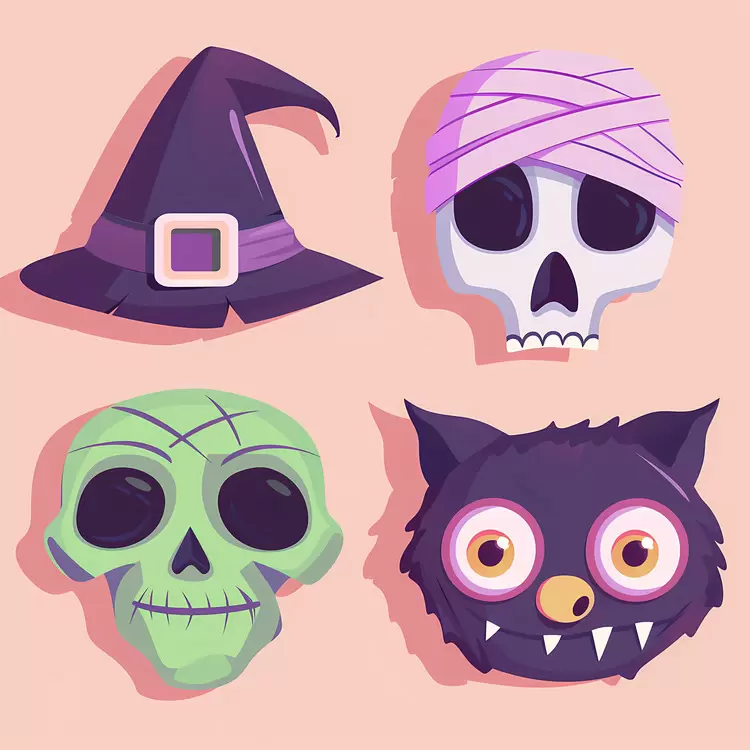 Halloween characters
