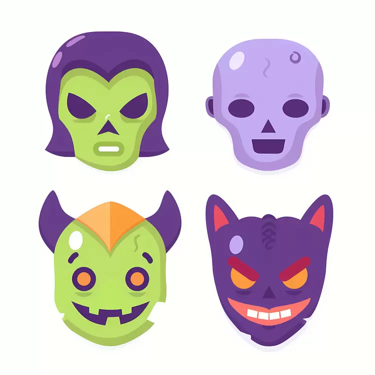 Halloween characters