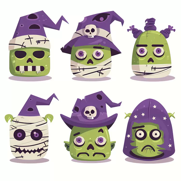 Halloween characters