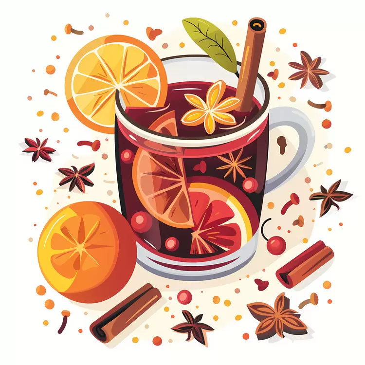 Christmas mulled wine
