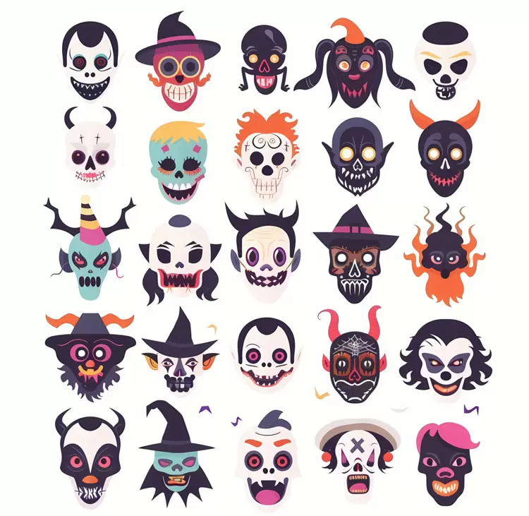 Halloween characters