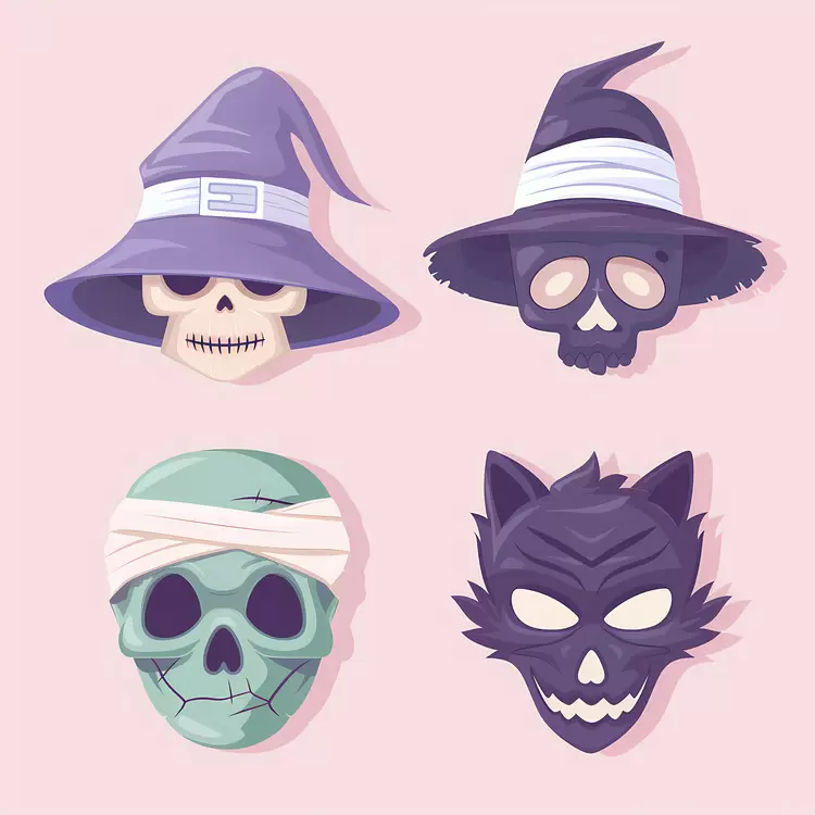 Halloween characters