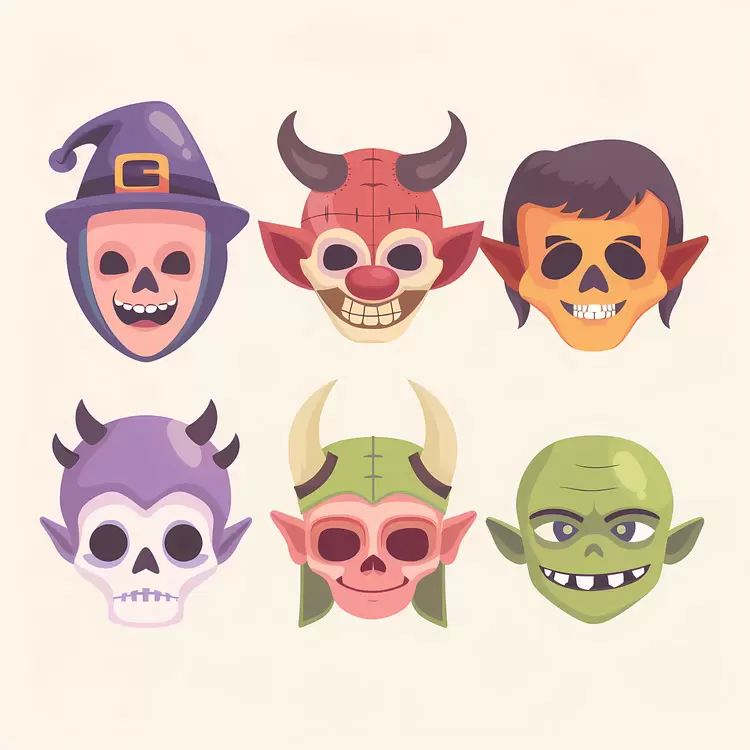 Halloween characters