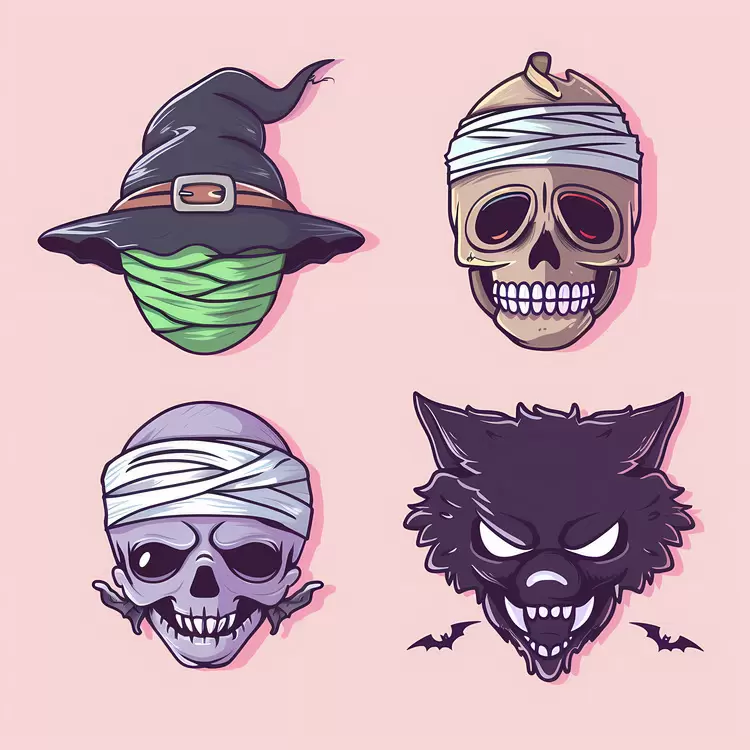 Halloween characters