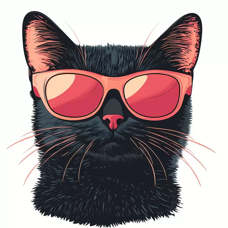 sunglasses cat