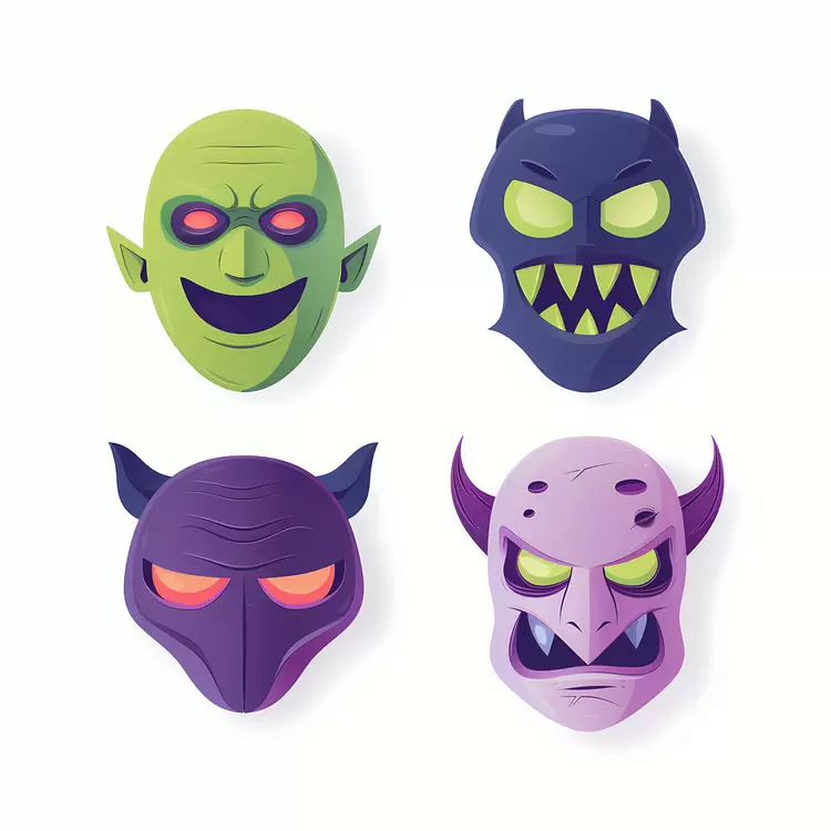 Halloween characters