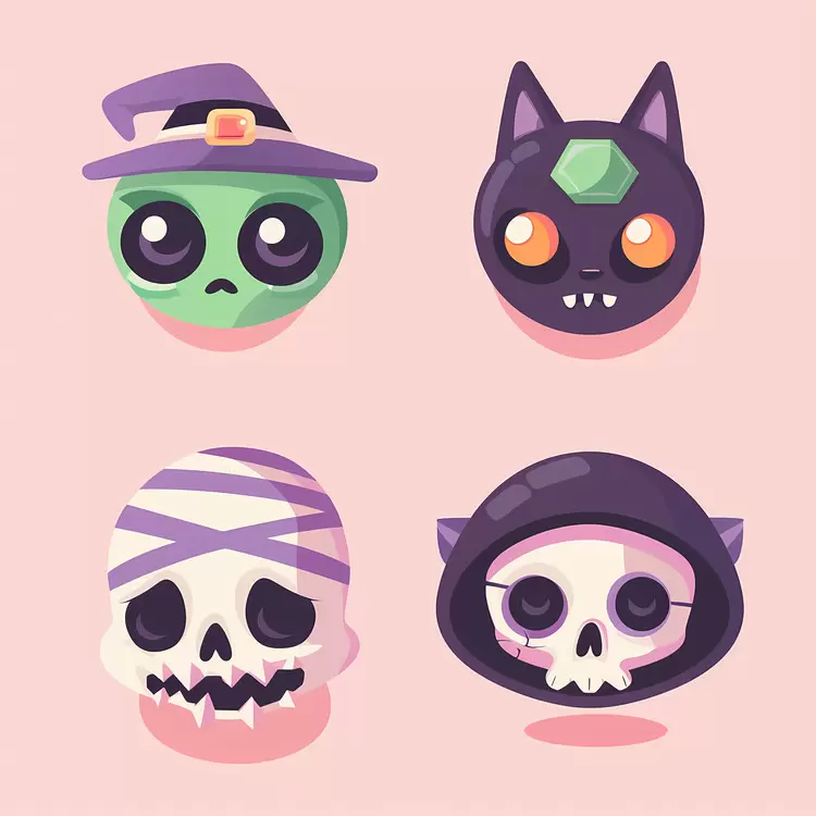 Halloween characters