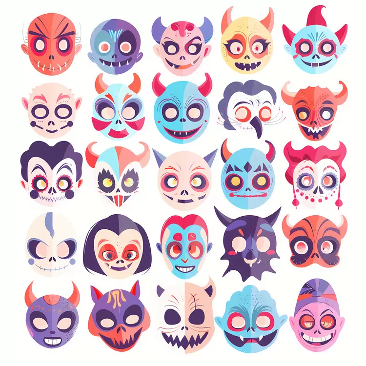 Halloween characters