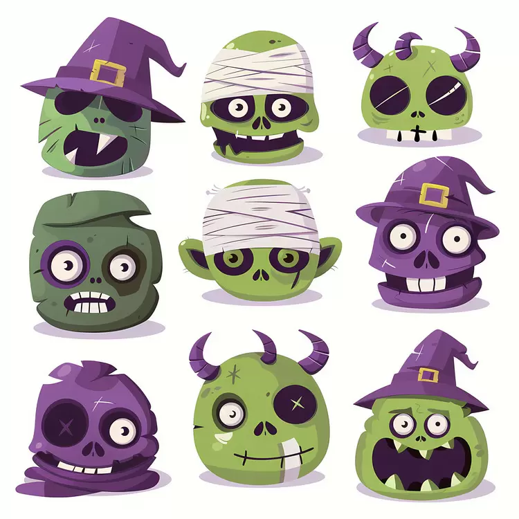 Halloween characters