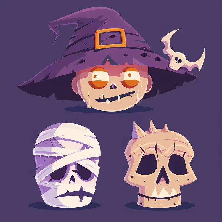 Halloween characters