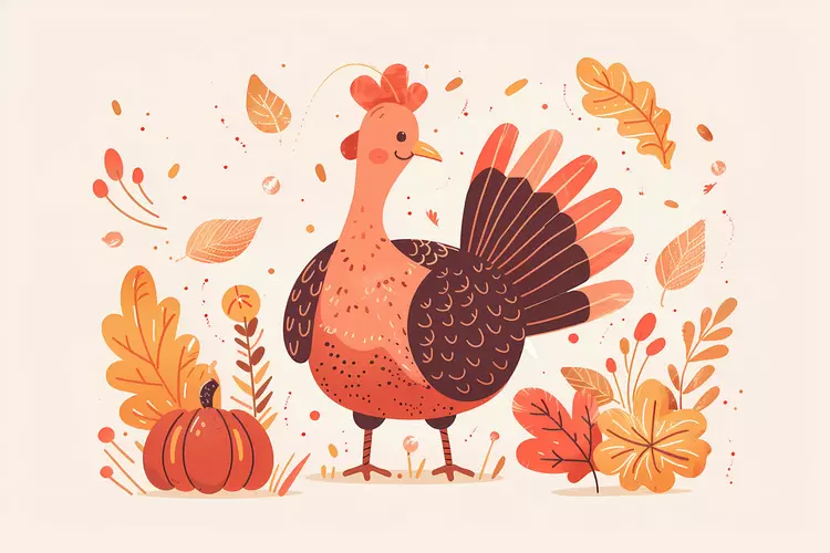 Thanksgiving Day Thanksgiving Turkey Thanksgiving Decoration