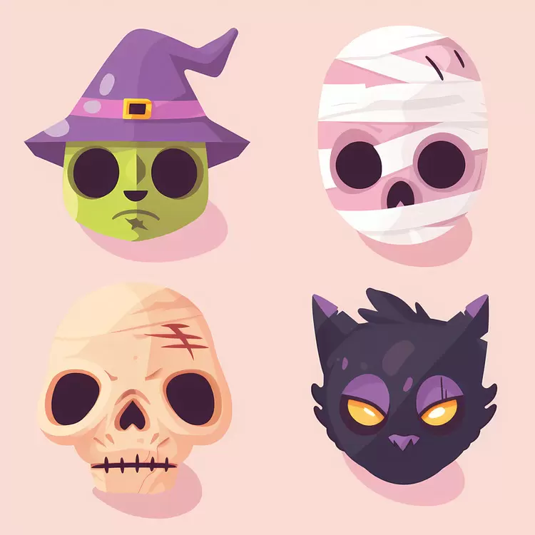 Halloween characters