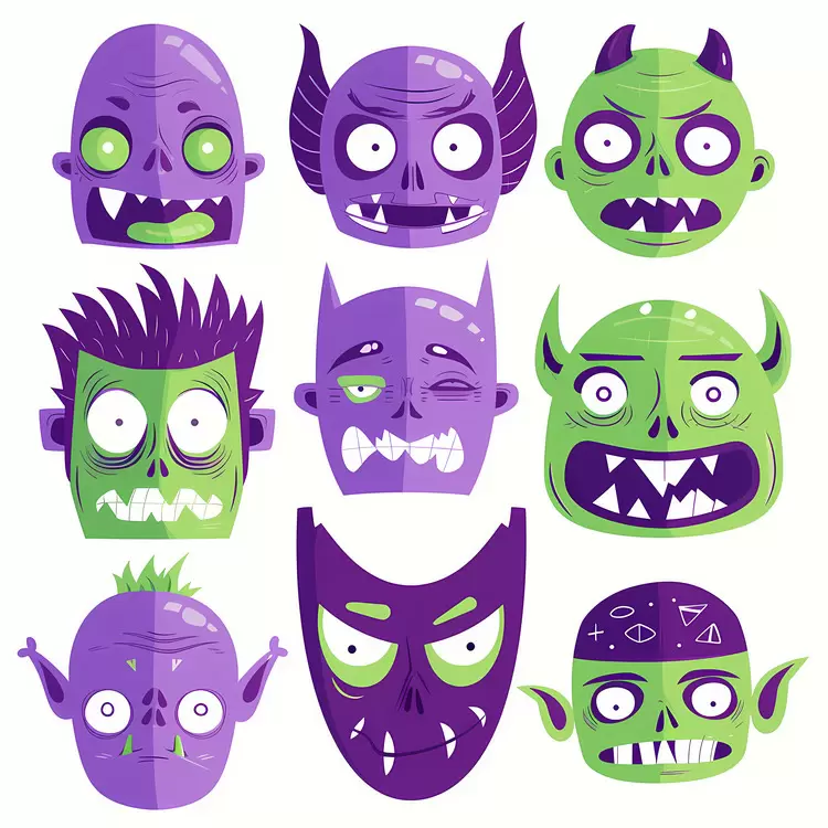 Halloween characters
