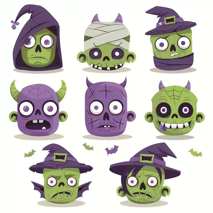 Halloween characters